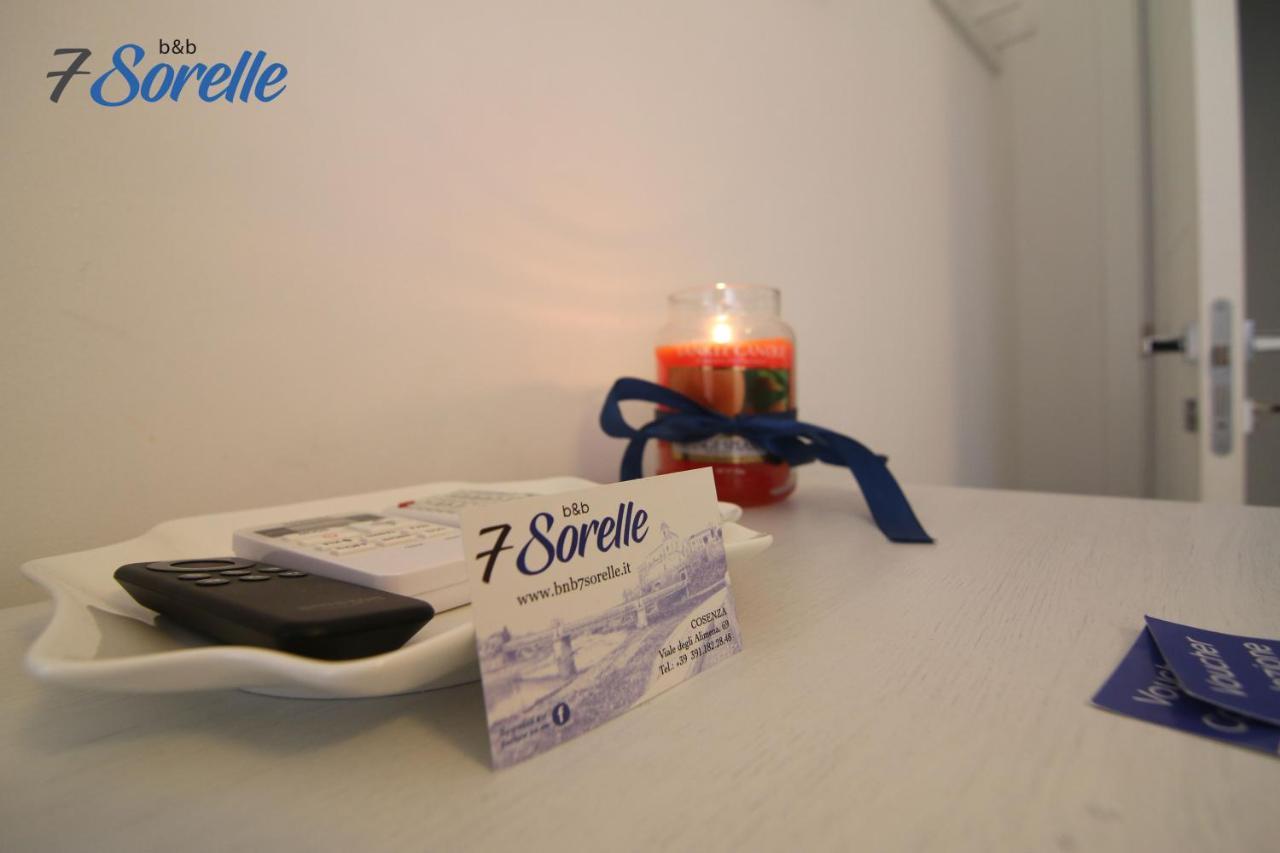 "7 Sorelle B&B" Camere In Pieno Centro Citta Con Bagno Privato, Free High Speed Wi-Fi, Netflix Cosenza Exterior foto